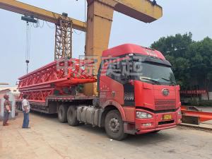 Inspection method of gantry crane and its maintenance grounding