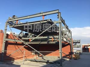 Tianjin Rainbow Garden community lift and traverse 3-storey parking project